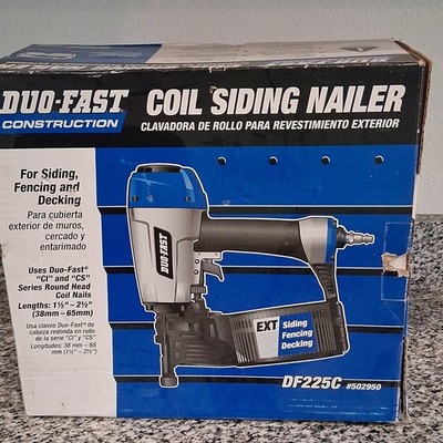 Duo-Fast DF225C Coil Siding Nailer for Siding Fencing Decking #502950