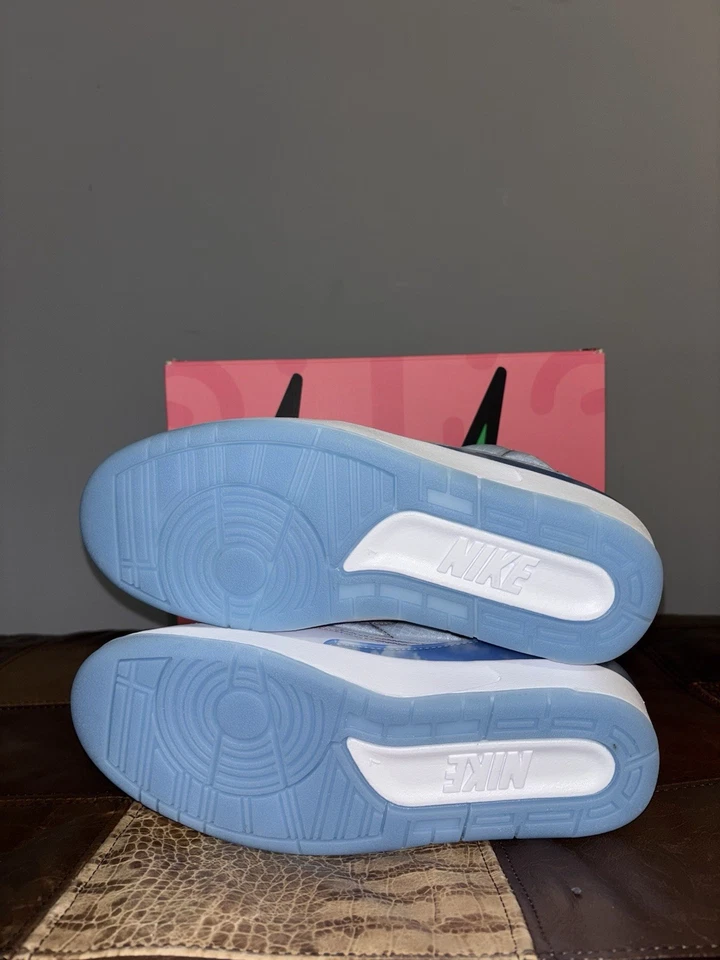 Size 7 - Jordan 2 Retro x J. Balvin Blue 2022 - Image 4 of 4