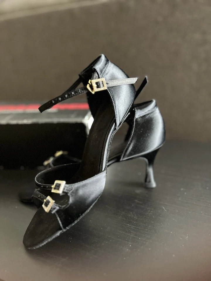 SUPADANCE DANCE SHOES UK SIZE 6 Black - Image 3 of 4