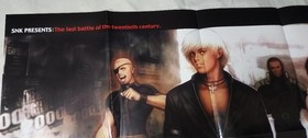 Neo Geo Freak Oct 2000 Mag with Poster SNK King of Fighters Collectible