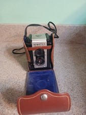 ARGUS ARGOFLEX SEVENTY FIVE Box Camera With Case 75mm Lens Untested