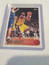 Kobe Bryant 1996 Topps REPRINT rookie card HOF rc LA Los Angeles Lakers