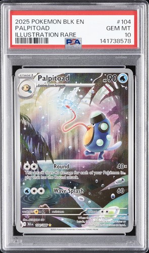 Palpitoad graded PSA 10 for sale on eBay