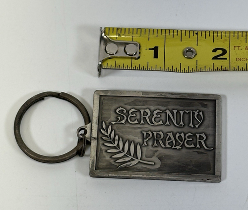 Serenity Prayer Keychain God Grant Me The Serenity Religious Christian - Afbeelding 3 van 3