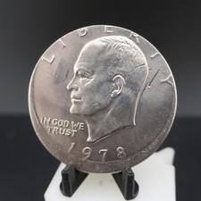1978-P Error Off-Center Struck United States Eisenhower Dollar $1 LVB1.83