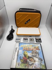 Nintendo 2DS Xl Handheld System-Orange and White-Includes Case, Charger,Games