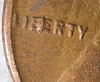 1954 S Error See BE in Word Liberty-San Francisco Mint Lincoln Wheat Cent Penny