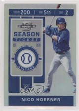2020 Panini Chronicles Contenders Optic Holo Prizm Nico Hoerner #28 01az