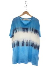 OFF-WHITE / T-shirt / XL / Cotton / Blue / Print / OMAA036S20185025 / Back Arrow