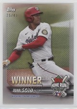2021 Topps Home Run Challenge Winner May 25/43 Juan Soto #HRW-27 hr9