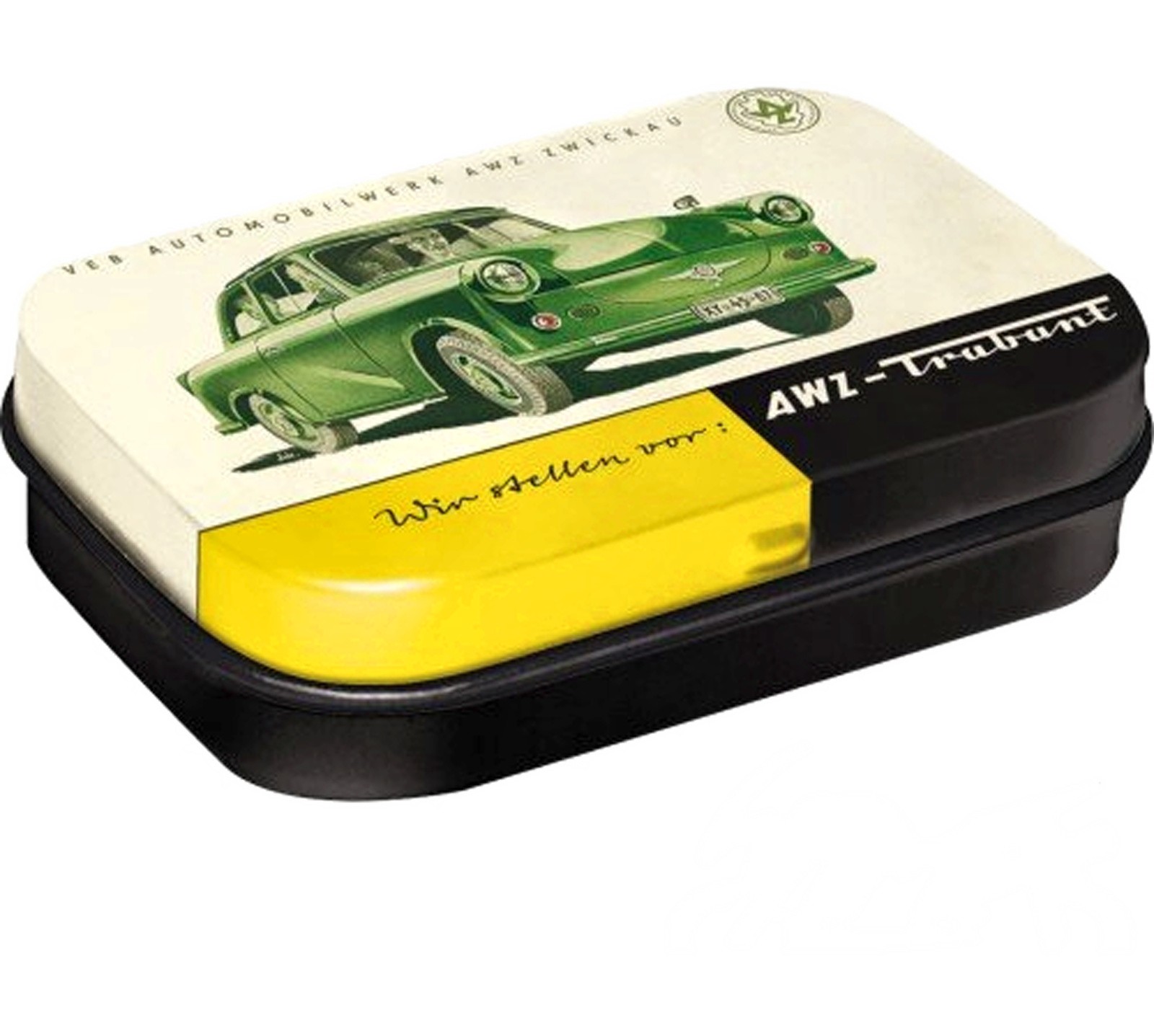 MINTBOX TRABANT AWZ 81176 OPK - Set de 4 pièces de collection en métal grise