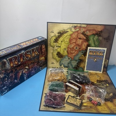 RISK The Lord Of The Rings Trilogy Edition 100% Complete 2 Armies & Cards Sealed