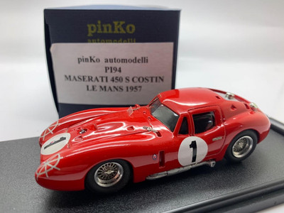 Scale model of Maserati 151 Le Mans 1962 produced by Grani & Partners