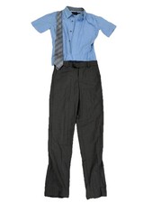 Calvin Klein Jeans Boys Formal Outfit Set Shirt Giovanni Uomo Pants Tie
