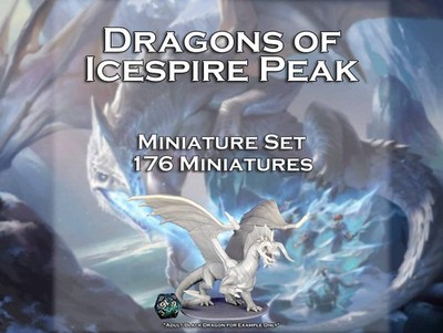 Dragon of Icespire Peak Full Campaign Set | 176 Miniatures | D&D DnD Minis