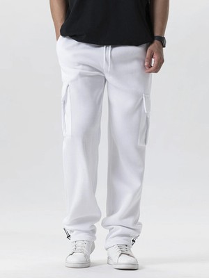 NEW G-style Usa Men's Jogger Heavy Weight Fleece Cargo Pocket Sweat Pants