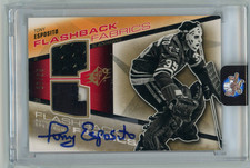 2008-09 SPx Tony Esposito Flashback Fabrics Auto Patch /25