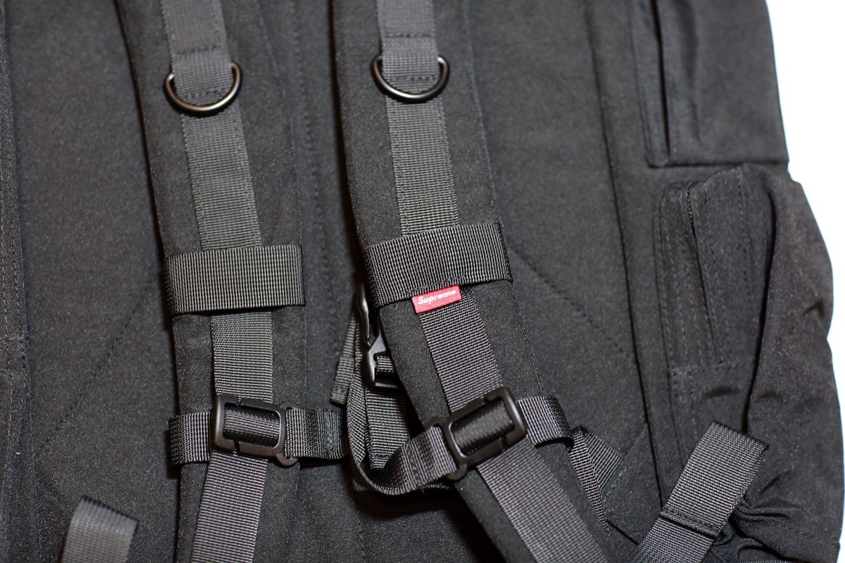 Supreme Military Field Backpack Black Box Logo SS23 | eBay