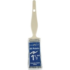 Linzer 1820-1.5 Paint Brush, 1-1/2 in W, 2-1/4 in L Bristle, Varnish Handle