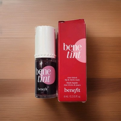 Benefit Cosmetics Benetint Rose-Tinted Lip Cheek Stain 0.20 fl oz NIB Authentic
