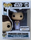 Funko POP Star Wars Princess Leia Amazon Exclusive 459 W/PROTECTOR