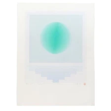 Nobuteru Shimotakahara Serigraph "Composition of Time and Space"   Artist Proof