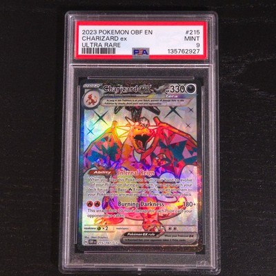 Charizard ex 215 Pokemon Obsidian Flames Ultra Rare PSA 9 | eBay