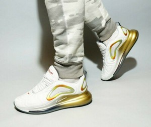 Nike Air Max 720 lifestyle Homme Baskets sommet Blanc/Dégradé Or | eBay