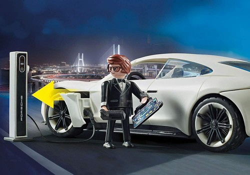 PLAYMOBIL The Movie Rex Dasher's Porsche Mission E 70078 (NEUF) - Photo 2/7