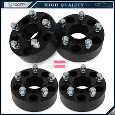 4 Pcs 2" 5x120 Hub Centric Wheel Spacers For Chevy Camaro Equinox Cadillac CTS