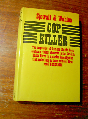 SJOWALL & WAHLOO COP KILLER HARDBACK BOOK NOVEL