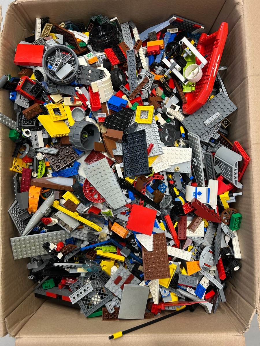 23KG OF USED MIXED OFFICIAL LEGO BRICKS PLATES, FIGURES JOBLOT BULK  COLLECTION
