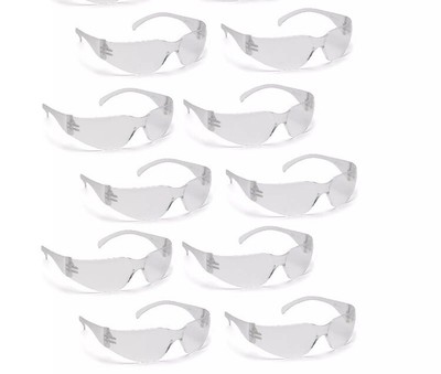 Pyramex Intruder Clear Safety Glasses One Size Fits All High Impact Certified