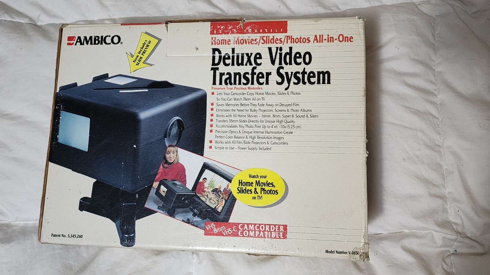 AMBICO Deluxe Video Transfer System Open Box eBay