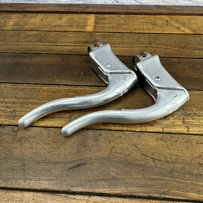 Vintage Mafac Brake Lever Set Bolt Racer Drop Bar 70s Road Bike