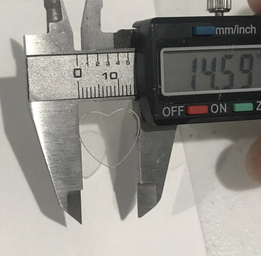 Piaget Cristal Zafiro Forma Corazón Auténtico Original Nuevo Foto 3 de 3