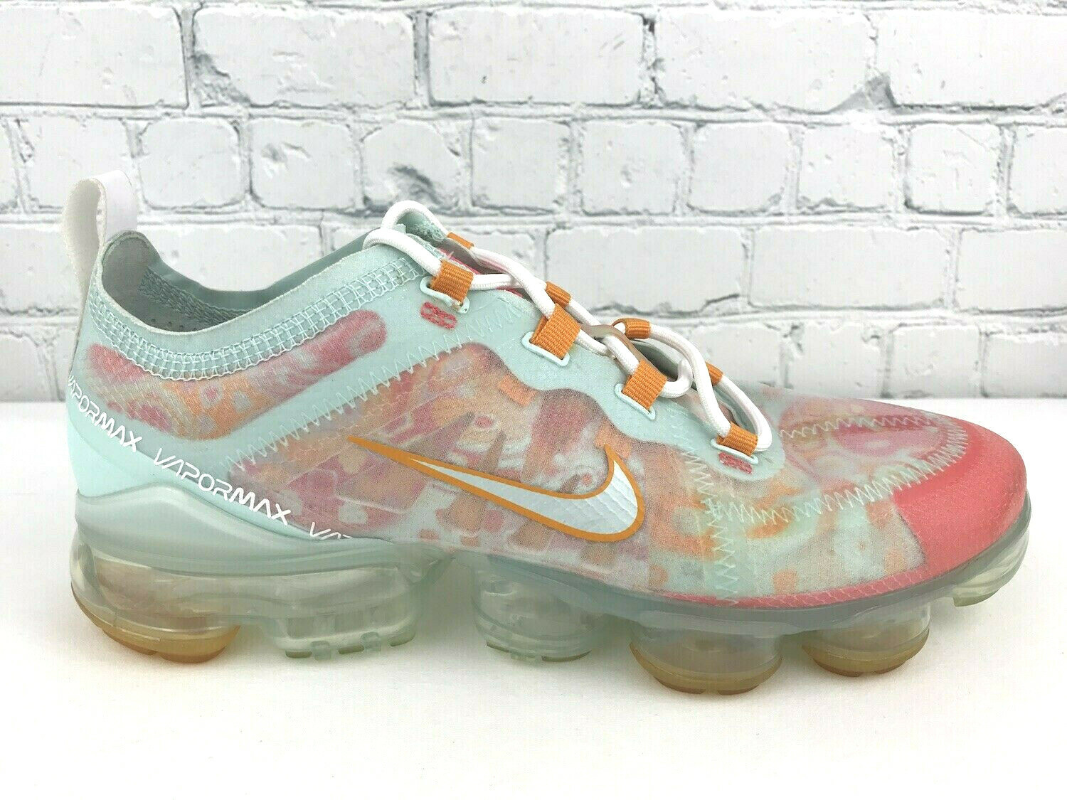 air vapormax 2019 sneaker in teal tint & ember glow