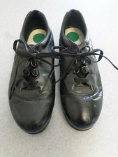 SAS black leather oxfords. Women's 9 M made in USA!