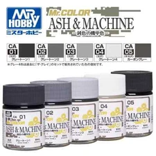 Mr.HOBBY ASH＆MACHINE CA01~CA05 Dull Armor Color 18ML Plastic Model Oil Paint
