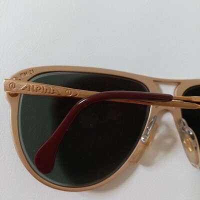 ALPINA M1 teardrop sunglasses 58□14 vintage Used From Japan | eBay