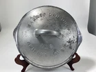 Vintage Wagner Drip Drop Skillet Cover Lid No. 8 C-508 Silver Pre-Owned