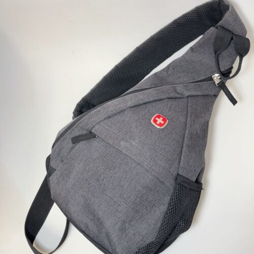 Swiss Gear Mens One Size Sling Bag Grey Color