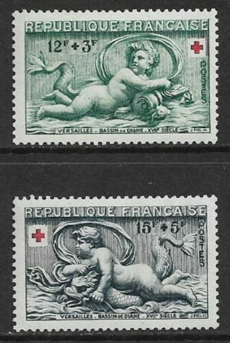 Mint Hinged French Stamps