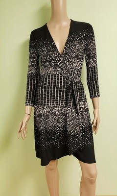 bcbg black comb dress
