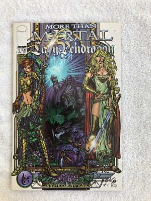 More Than Mortal/Lady Pendragon #1A (Jun 1999, Image) VF+ 8.5