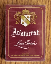 Bicycle Aristocrat Playing Cards Red USPCC  NEW UNUSED