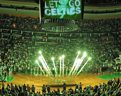 Boston Celtics TD Garden 8x10 NBA Basketball Arena Photo