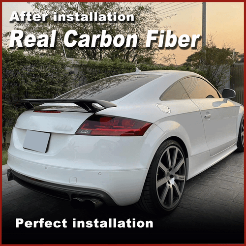 Heckspoiler Spoiler Carbon für Audi MK2 TT 8J TTS 08-14 Heckflügel Dachspoiler - Bild 4 von 13