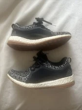 Adidas Pure Boost X Women's Size 6 All Terrain Running Shoes Black White