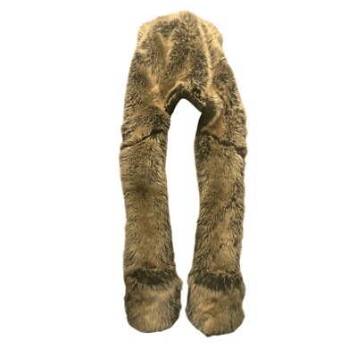 EUC SpiritHoods 2012 Rare Built Snow Arctic Fox Faux Fur 